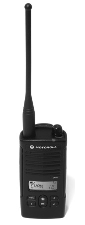 Motorola CP110 - 16 Channel, 2 Watt with Display